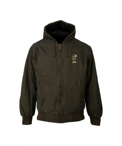 $63.60 Phish Winter Power Move Drop Jacket on Olive Outerwear