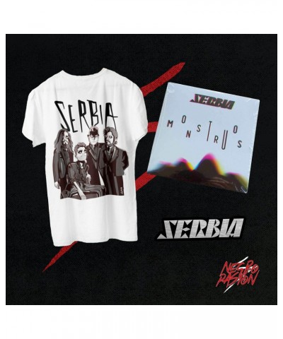 $149.70 SERBIA Combo - Serbia - Camiseta + Pin + Disco Accessories