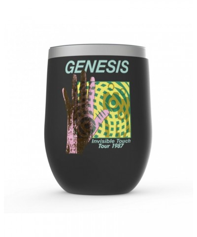 $6.89 Genesis Wine Tumbler | Modern 1987 Invisible Touch Album Design Stemless Wine Tumbler Drinkware