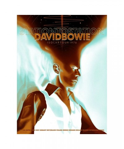 $25.50 David Bowie 1976 Isolar Tour Poster (Main Edition) Decor
