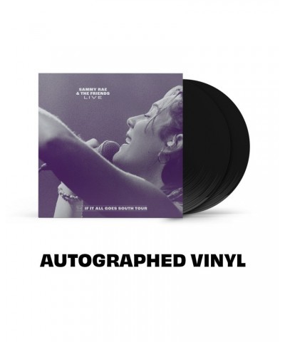 $27.60 Sammy Rae & The Friends: The If It All Goes South Tour Live Autographed Double Vinyl Vinyl