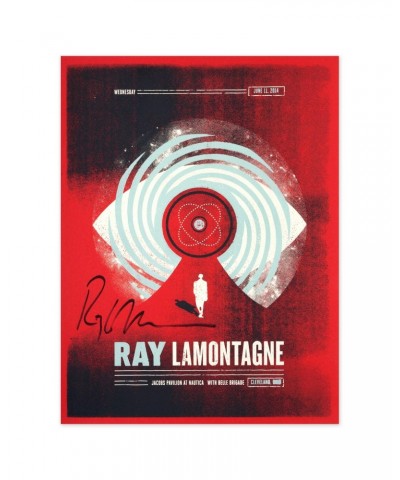 $23.00 Ray LaMontagne 2014 Cleveland OH Event Poster Signed Decor
