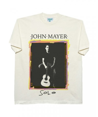 $24.50 John Mayer Solo Tour White Photo Tee Shirts