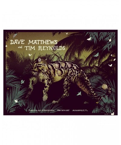 $13.20 Dave Matthews Band Dave & Tim Show Poster - Jacksonville FL 5/30/2017 Decor